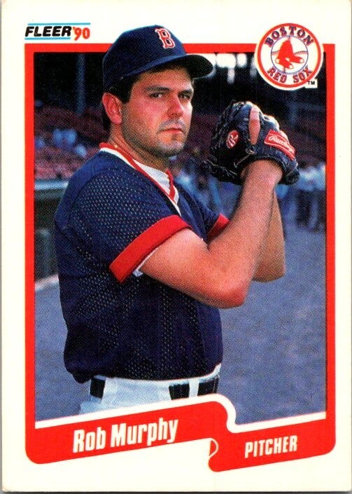 1990 Fleer Baseball Rob Murphy