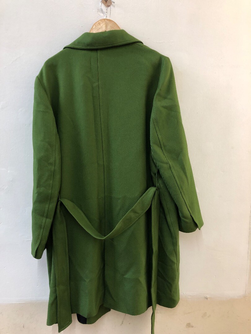 BNWT ladies Zara green coat size EUR XXL. CG C43 eBay