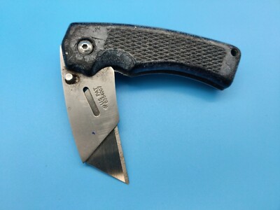 BLACK Gerber Edge Utility Knife USED d