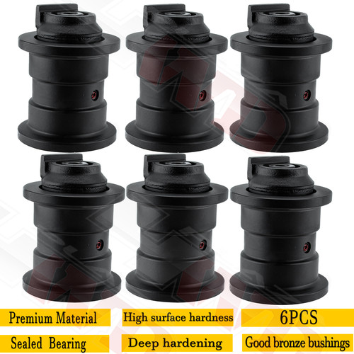 6pcs Heavy Duty Bottom Roller For IHI 28J Mini Excavator Undercarriage