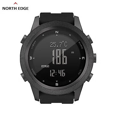 North Edge APACHE 3 Digital Sport Militäruhren mit Kompass großes Zifferblatt - Bild 28 von 28