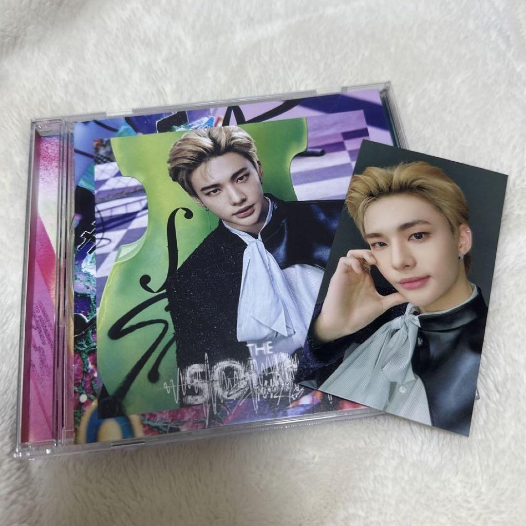 straykids hyunjin the sound FC盤 CD STRAY KIDS THE SOUND FC OFFICIAL PHOTO CARD + CD set HYUNJIN with