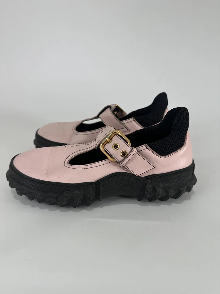 Zapatos de salón Marni de cuero con hebilla y suela gruesa talla 37 IT Foto 4 de 4