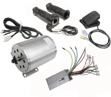 Go Kart Brush/Brushless DC Electric Motor Controller 1000W 1800W 48V E-Bike Quad