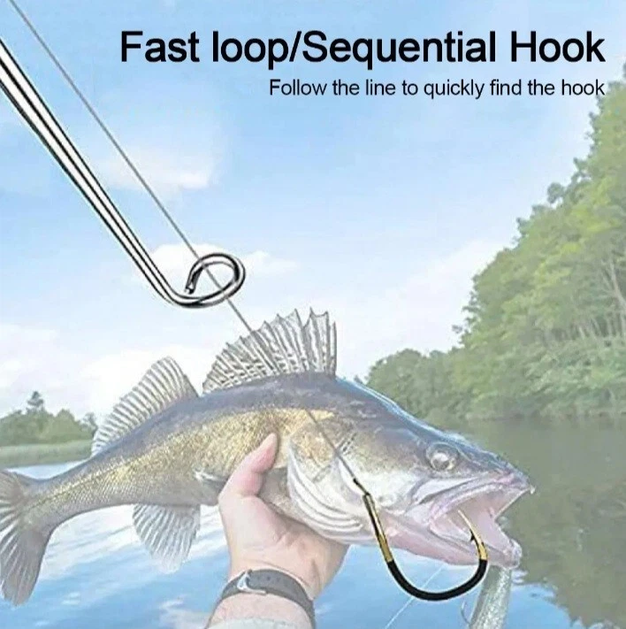 2x Fishing Hook Extractor Quick Removal Device Fish Hook Detacher Remover Tools - Image 4 of 4