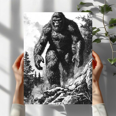 Bigfood Illustration Premium Poster Schöne Wanddeko Dekoration in 40X30 cm
