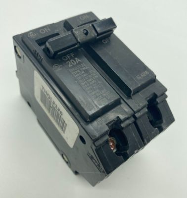 #ad GE THQL2120 2 Pole 20 Amp 120 240V AC Type THQL Plug In General Electric Breaker $19.89