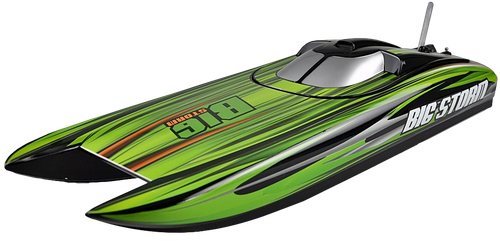 Amewi 26077, Speed Renn Katamaran BIG STORM 4S Brushless 740mm ARTR, ca 65 Km/h