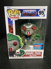 FUNKO POP ! SNAKE FACE 95 MOTU RETRO TOYS 2021 FALL CONVENTION EXCLUSIVE N01