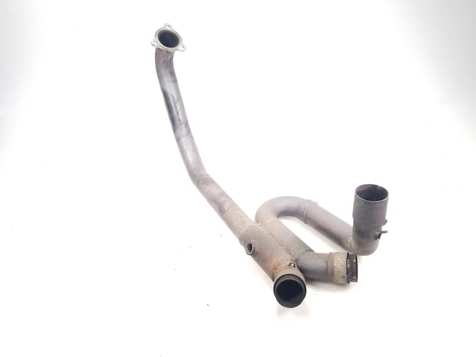 02 Aprilia Caponord ETV1000 Cabezal de escape delantero Cabezal Colector de tubo Foto 4 de 4