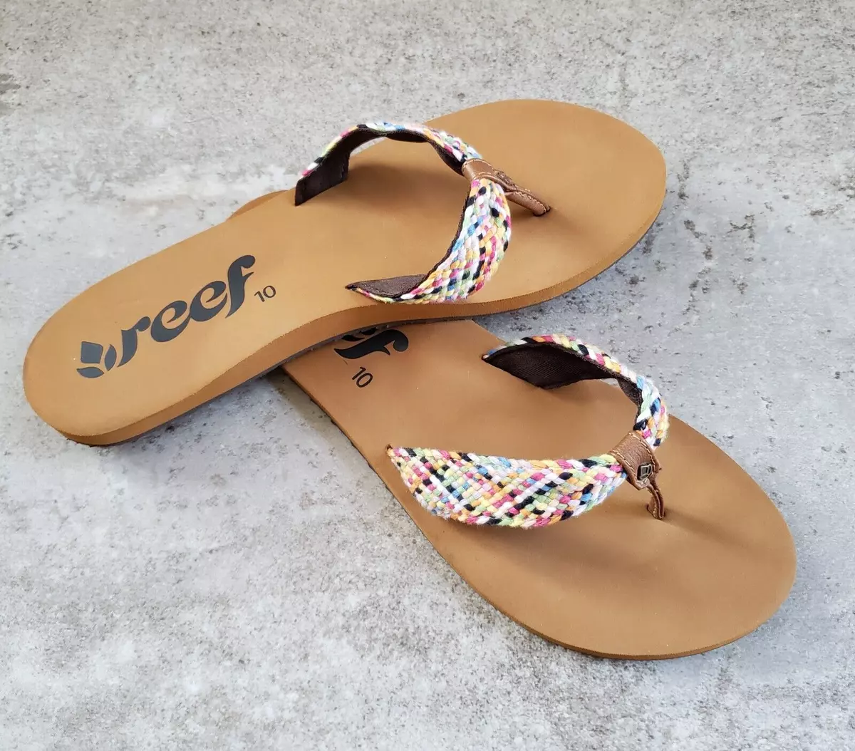 Reef braided flip flops hotsell