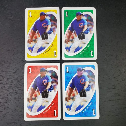 2009 Chicago Cubs UNO Partial Set and Tin - 89/112 Custom Cards - Picture 9 of 18