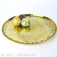 Art Deco, Schale, Tablett, Messing getrieben, Vereinigten Werkstätten, München