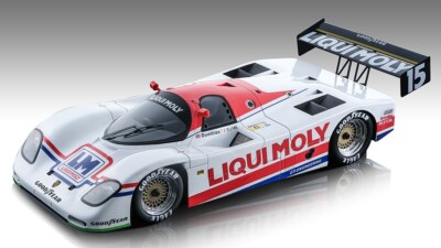 TECNOMODEL 1/18 PORSCHE 962C BALDI BRANDS HATCH 1987 STATISCHES MODELL DIECAST