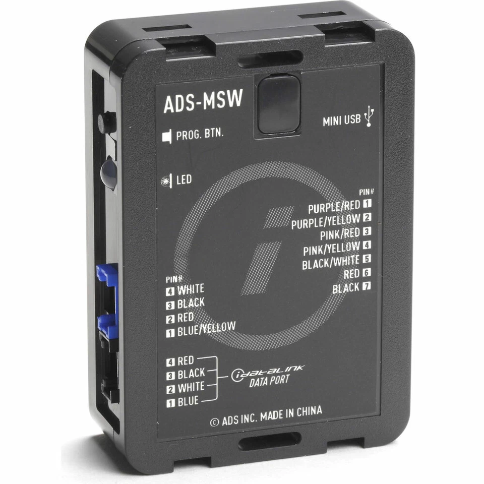 iDATALINK MAESTRO SW UNIVERSAL STEERING WHEEL CONTROL INTERFACE ADAPTER ADS-MSW - Image 2 of 4