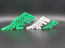 Lovable flexible T-rex fidget | Articulating flexi-rex