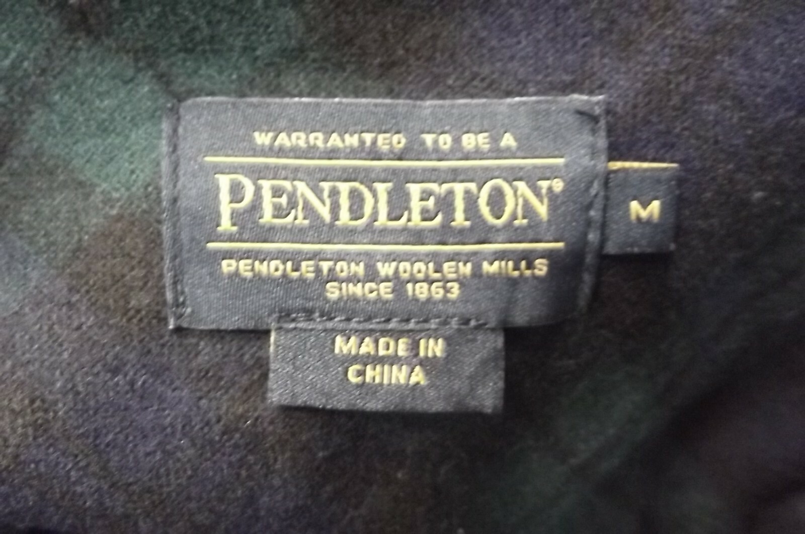 Pendleton Womens Jean Jacket Size Medium Dark Blu… - image 7