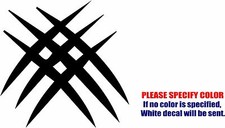 Wolverine Weapon X Marks Graphic Die Cut decal sticker Car Truck Boat Window 6"