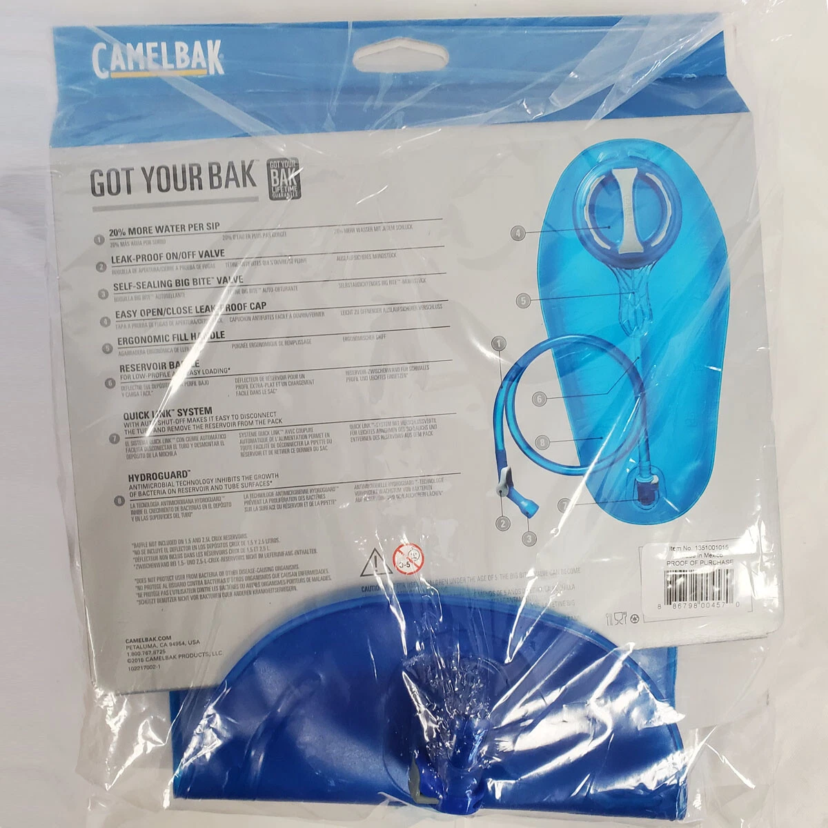 Hydration Bladder Dryer - Fits Camelbak Crux Reservoir