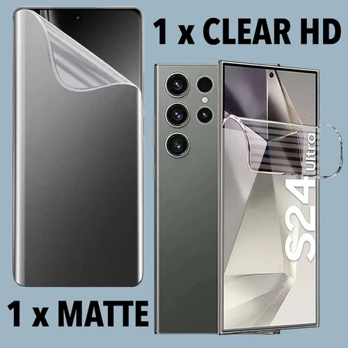 Clear & Matte Hydrogel Screen Protector Set For UMIDIGI A11