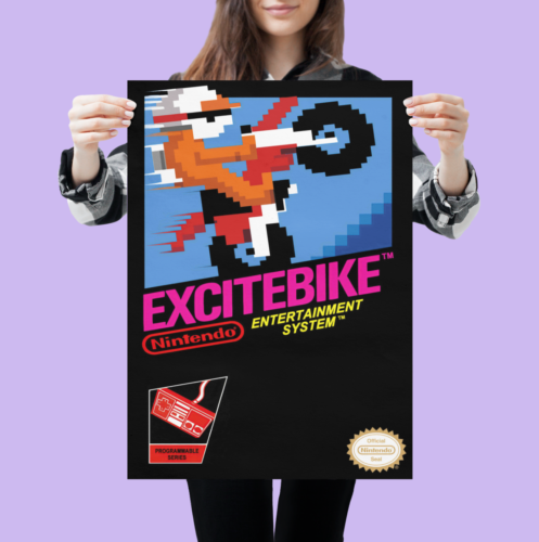 Retro NES Poster Vintage Super Nintendo Poster 80er 90er Jahre Wandkunst A5 A4 A3 A2 - Bild 24 von 52