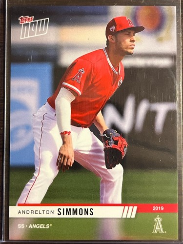 2019 Topps Now OD-168 Andrelton Simmons