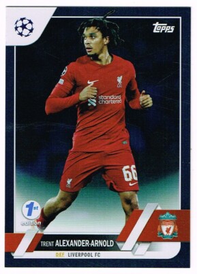 Topps Flagship   UEFA CLUB COMPETITIONS 2022-23 - BLACK PARALLEL #/10   Trent