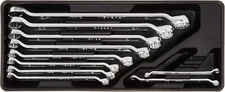 KTC Open End Wrench Set Box End Silver Set of 10 TM510 New