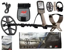 Minelab X-Terra Elite Expedition Pack Metal Detector and Finds Pouch
