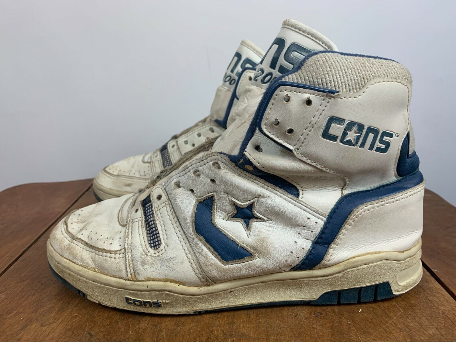 bypass en lille web Vintage 80s 90s Converse Cons ERX 200 Basketball High Hi Top Shoes Size 9  Skate | eBay