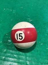 VTG Replacement Billiard Pool Ball 2 1/4" Diameter Number 15 Stripe A 