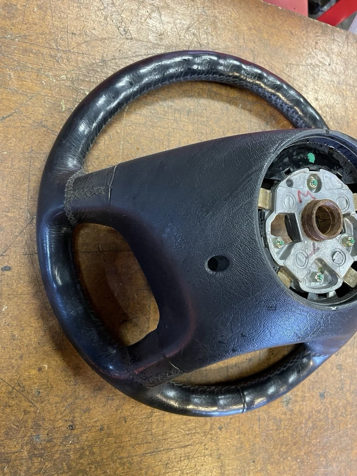 92-99 Volante negro Mercedes R129 SL600 SL320 S500 E420 1404603 OEM Foto 3 de 4