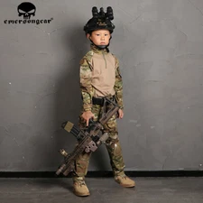 Emerson Tactical G3 BDU Child Assault Uniform Kids Shirt & Pants Suit 6Y-12Y US