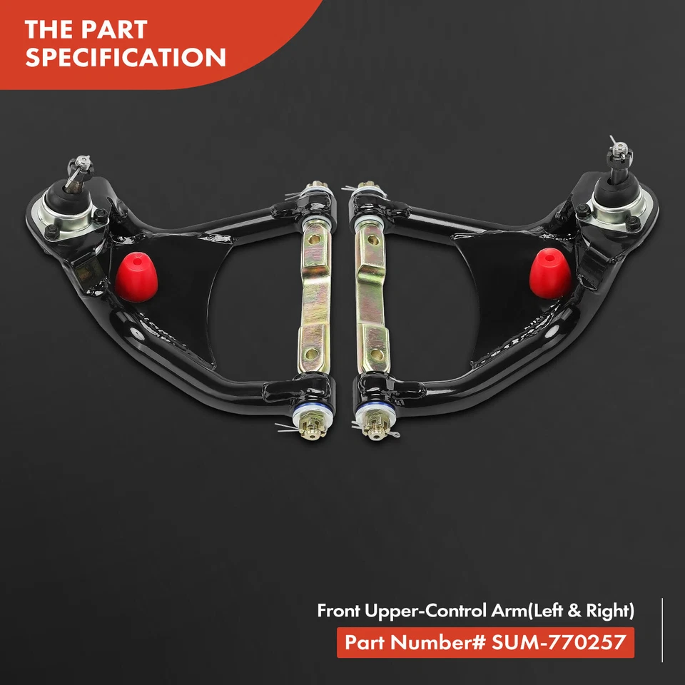 4x Brazo de control para Chevrolet One-Fifty Series Bel Air delantero superior e inferior lado Foto 3 de 4