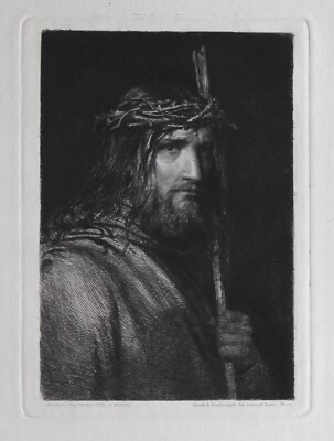 Carl Bloch. Christus mit der Dornenkrone.