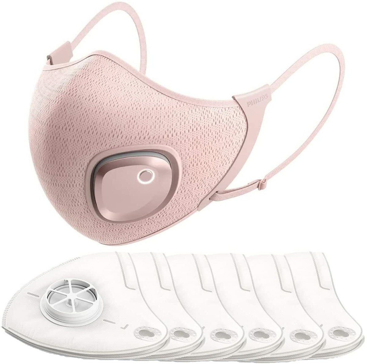 Philips Fresh Air Mask ACM066 Electronic Fan Reusable Sports Face
