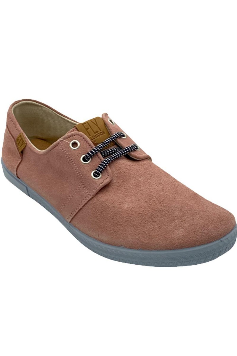 FLY London Suede Lace Up Shoes Stot Rose - NEW | eBay