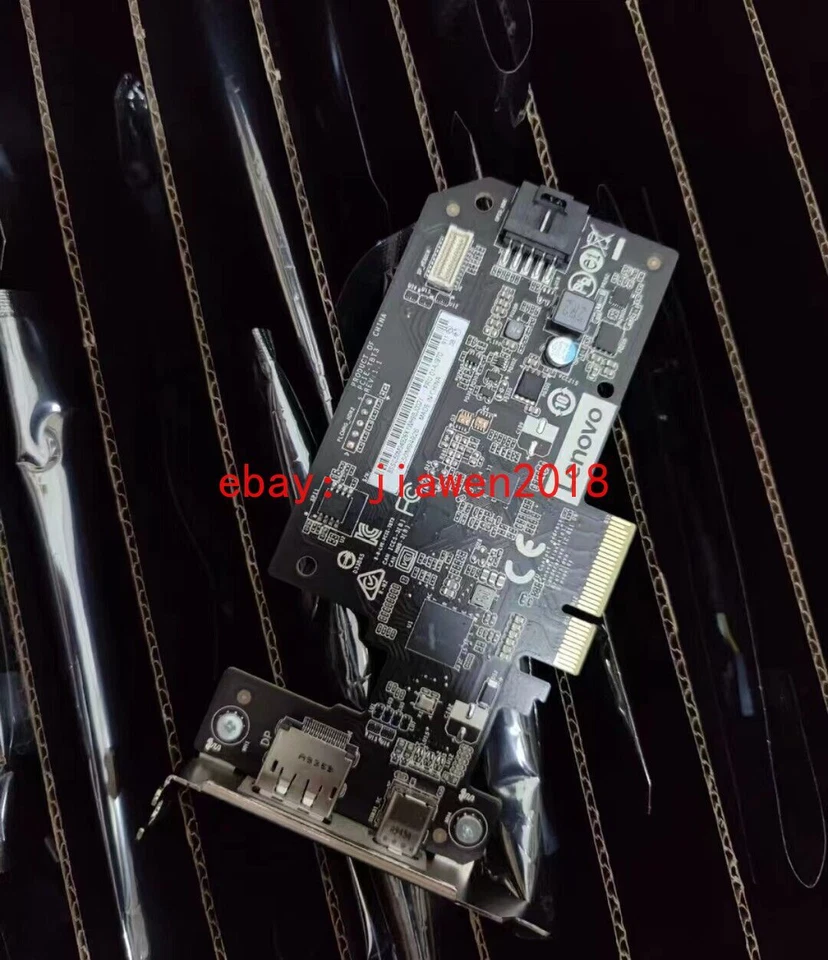 Lenovo Thunderbolt 3 PCLE X4 expansion card 01AJ970 FRU:01AJ970 - Image 3 of 4