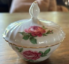 Kaffeeservice Royal Tettau Annette rote Rose für 12 Personen 
