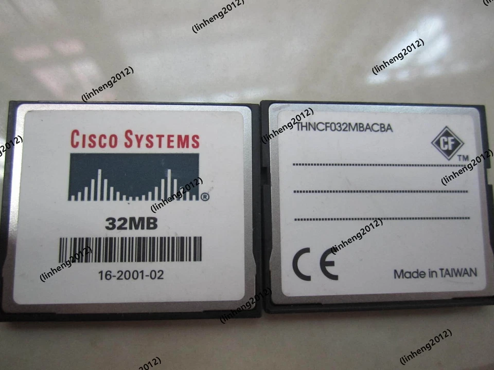 2PCS Original Cisco 32MB Compact Flash CF card,Memor card - Image 3 of 3