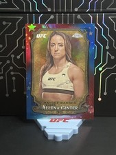 2025 Topps Chrome UFC 🇺🇸 Maycee Barber Allen & Ginter Red, White, & Blue #/88