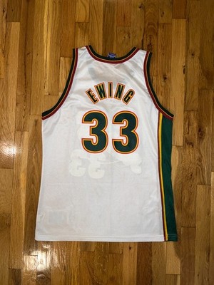 PATRICK EWING Seattle Supersonics Champion Jersey 44 NBA Kemp