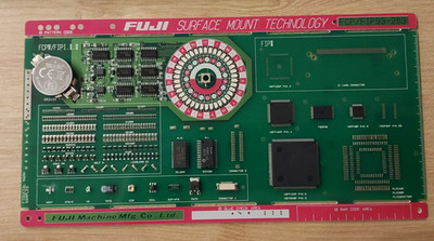 Fuji Surface Mount Technology Leiterplatte mit SMD BE und ''Roulette Kreis''