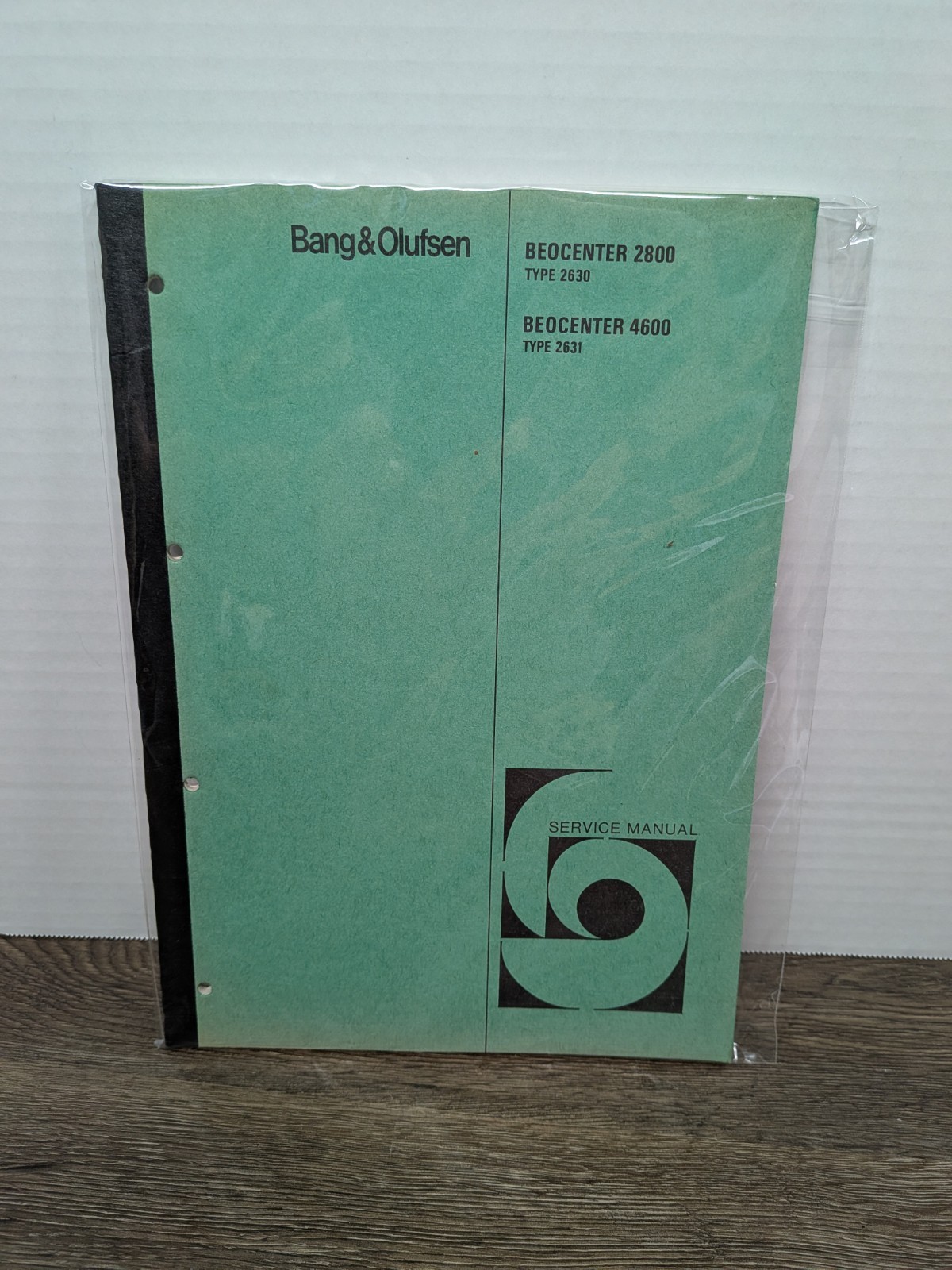 Bang & Olufsen Beocenter 2800 4600 Service Manual Original P