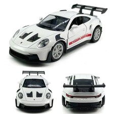 1:36 Porsche 911 GT3 RS Diecast Model Car – Pull-Back Opening Doors Toy Vehicle
