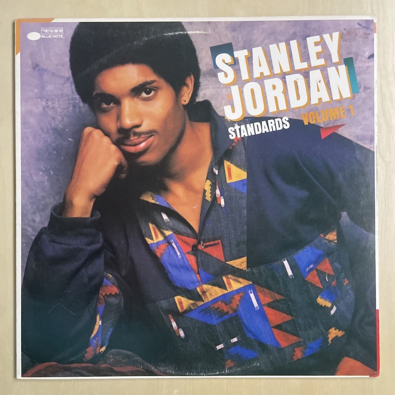Stanley Jordan 1986 Jazz LP Blue Note 85130 Standards Volume 1 Lp Vinyl Record