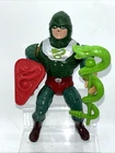 Vintage MOTU King Hiss Action Figure Snake Form 100% Complete (1986)