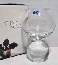 Studio Nova Vintage Double Ball Crystal Vase ...