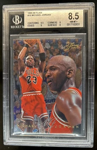 Jordan 1995 Fleer Jordan #15