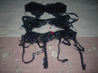 Lot of 3 Vintage VICTORIA’S SECRET and Unbranded Garter Belts S L